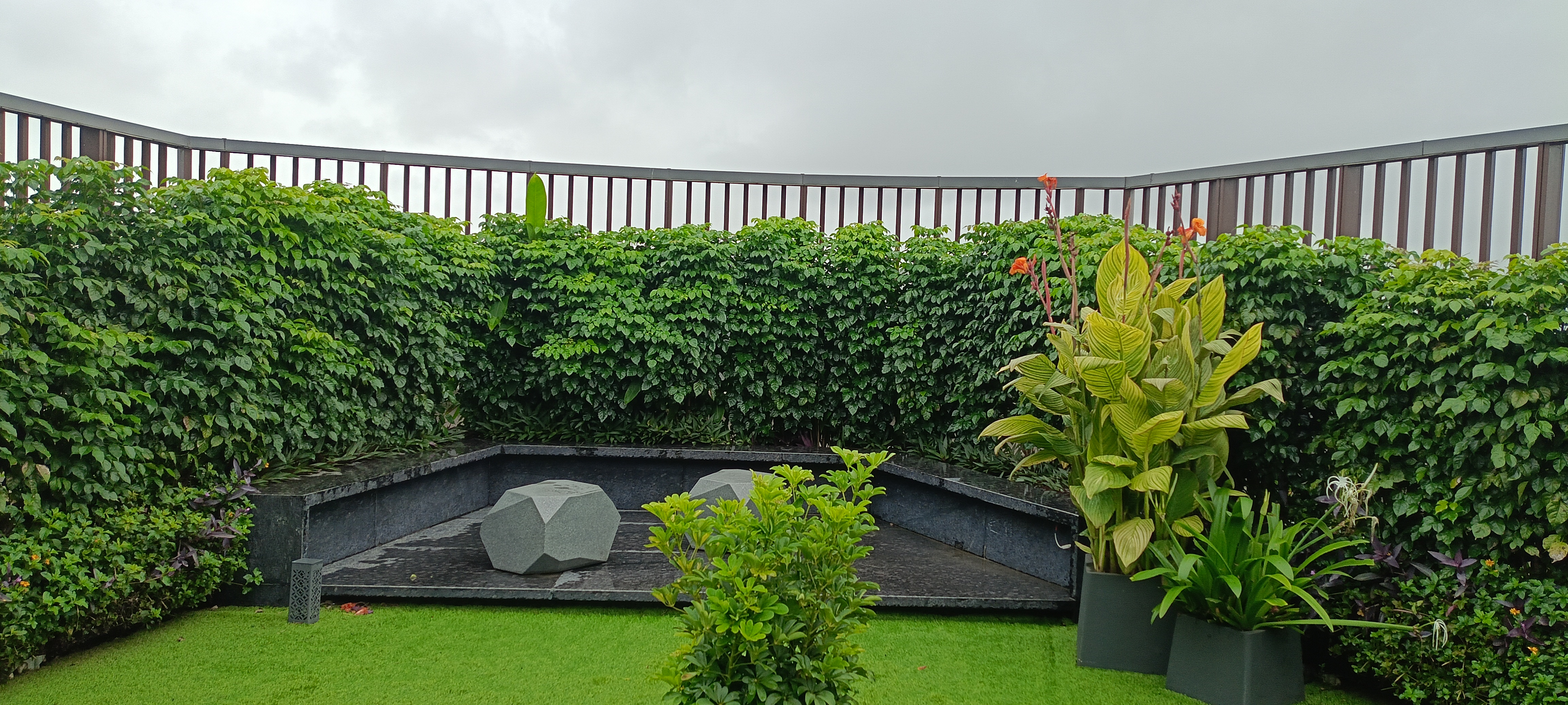 Landscape garden design project at 93 East residential site